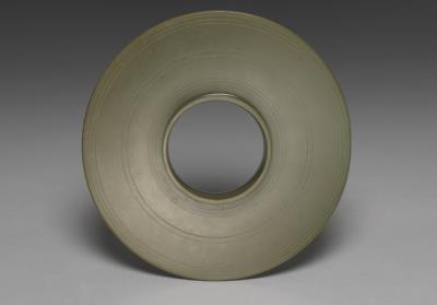 图片[2]-Bi Disc with raised rim, Late Shang dynasty-China Archive